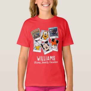 T-shirt Vacances en famille Disney : Selfies Mickey et s