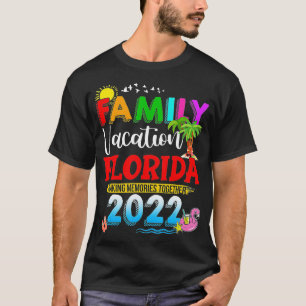 T-shirt Vacances en famille Floride Faire des souvenirs en