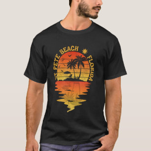 T-shirt Vacances en famille Floride St. Pete Beach FL Vint
