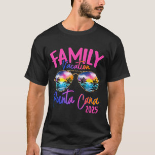 T-shirt Vacances en famille Punta Cana 2025 Vacances corre