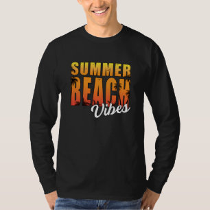 T-shirt Vacances en mer d'été Sun Surf Beach Cool Drôle ca