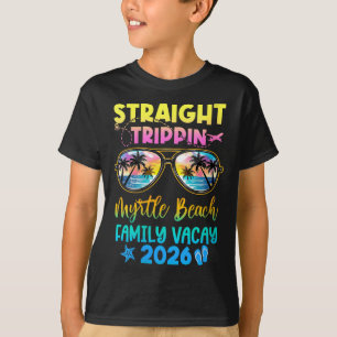 T-shirt Vacances familiales féminines à Myrtle Beach 2026
