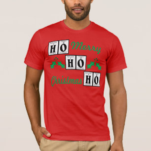 T-shirt Vacances heureuses, Joyeux Noël
