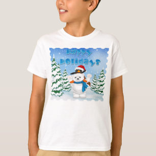 T-shirt Vacances Ours polaire Penguin Manche longue T pour