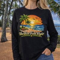 Vacances Se Sentent Bien Tropical Plage Manches Lo
