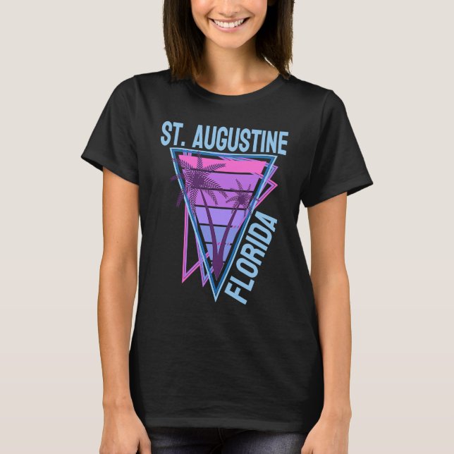 T-shirt Vacances St Augustine (Devant)