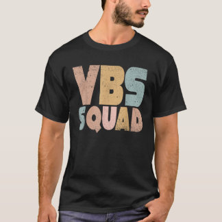 T-shirt Vacances VBS Squad Bible VBS Enseignant Super Chri