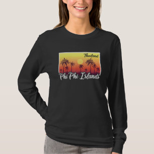 T-shirt Vacances vintage en Thaïlande Asie Voyage Thaï Phi