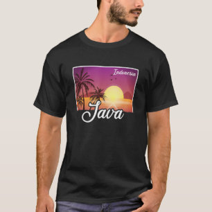 T-shirt Vacances vintage Indonésie voyage Asie Java 2