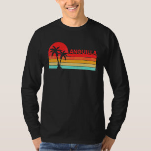 T-shirt Vacances Vintage Mer Des Caraïbes Voyage Plage Ang