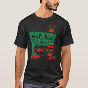 T-shirt Vacances vintages Au Cambodge