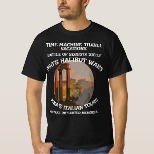 T-SHIRT VACANCES VOYAGE DANS LE TEMPS SICILE SEGESTA