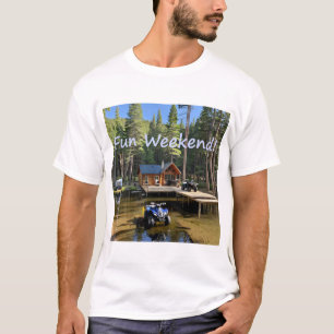 T-shirt Vacances VTT cabine