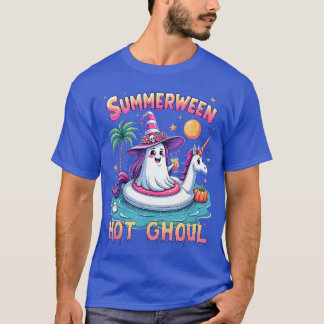 T-shirt Vacation Halloween Party Group Funny Summerween Wi