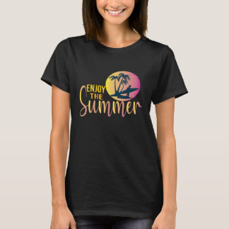 T-shirt Vacation Summer Enjoy The Summer Wave Surfing