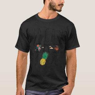 T-shirt Vacay Mode Lunettes de soleil été drôle vacances e