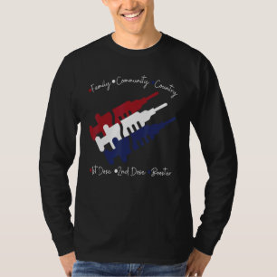 T-shirt Vaccin antidopage de la première dose de deuxième 
