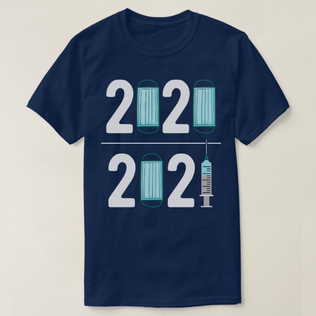 T-shirt Vaccination 2021 (Design devant)