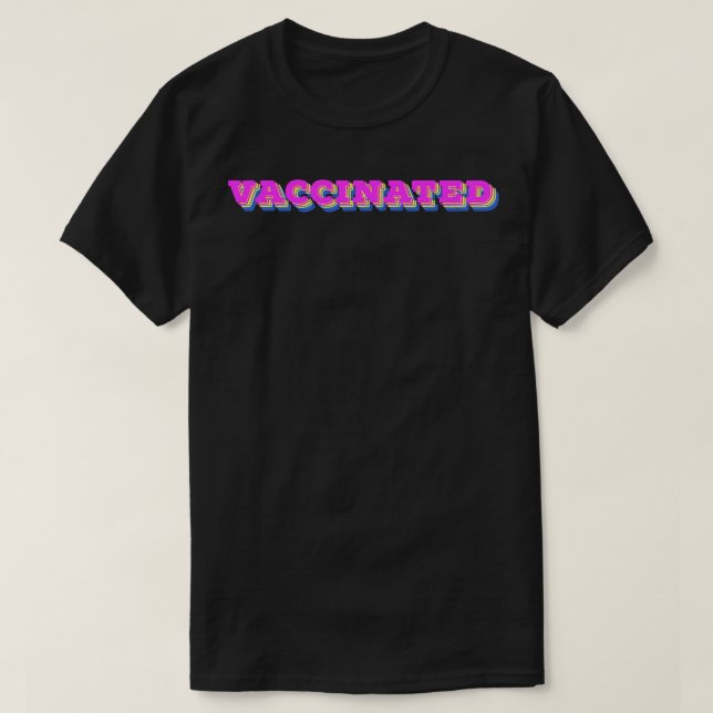 T-shirt vacciné 11 (Design devant)