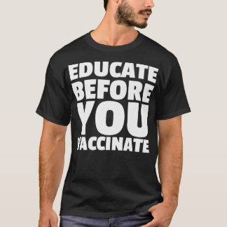 T-shirt Vaccins anti-vaccination Vax Anti-Vax Bio