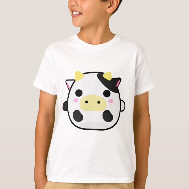 T-shirt Vache à Chibi (Devant)