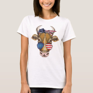 T-shirt Vache américaine