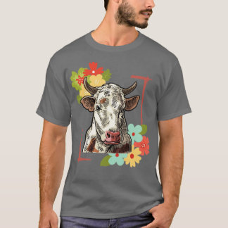 T-shirt Vache animale