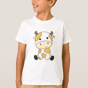 T-shirt Vache Banana Kawaii Retro Japonaise Banane Vaches
