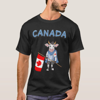 T-shirt Vache CanadaFan Canada