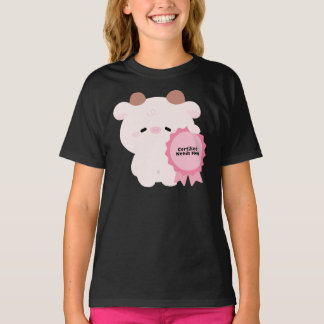 T-shirt Vache Certifiée Besoin D'un Câlin