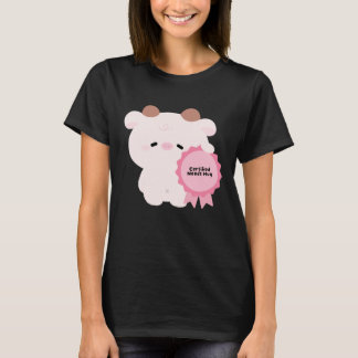 T-shirt Vache certifiée qui a besoin d'un câlin