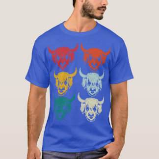 T-shirt Vache cool Highland