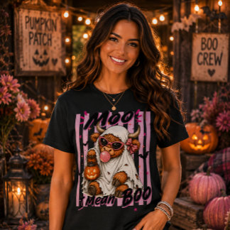 T-shirt Vache des Highlands de l'Ouest Halloween
