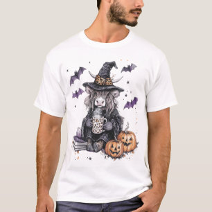 T-shirt Vache des Highlands d'Halloween