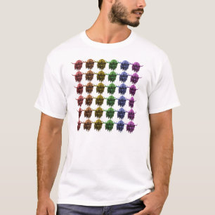 T-shirt Vache des montagnes écossaise