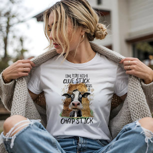 T-shirt Vache Drôle Sarcasme