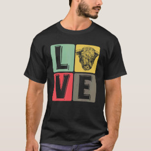 T-shirt Vache Écosse Highland Vache Vache Écosse Amusement