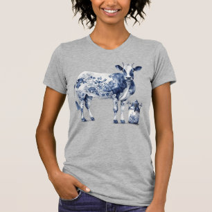 T-shirt Vache et pot de lait