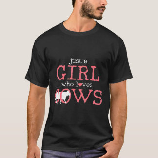 T-shirt Vache Femme Agricultrice Vache Folle Agriculture