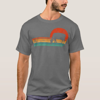 T-shirt Vache Hérifer Farmer Rancher Vache Louveur Vintage
