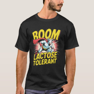 T-shirt Vache Héros Amoureux du Lait Tolérant au Lactose