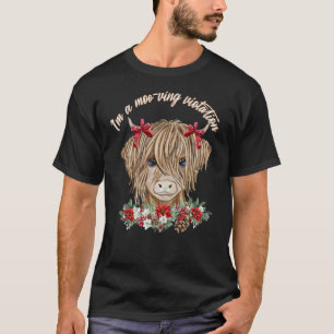 T-shirt Vache Highland bébé Je suis une infraction Moo via