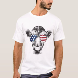 T-shirt Vache huppée américaine