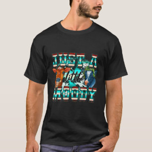 T-shirt Vache juste un peu lunatique  Vache Vache  Hommes 