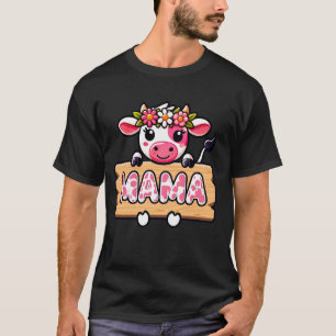 T-shirt Vache Maman Anniversaire Enfant Famille Anniversai