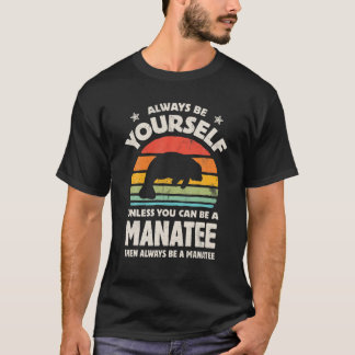 T-shirt Vache marine de Mana Toujours être soi-même Rétro 