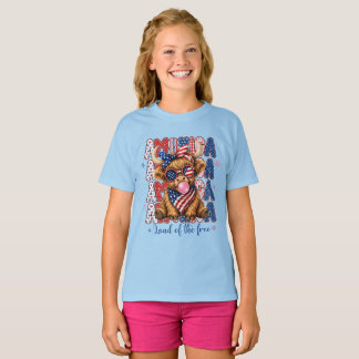 T-shirt Vache patriotique