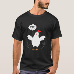 T-shirt Vache Pouletqui rit