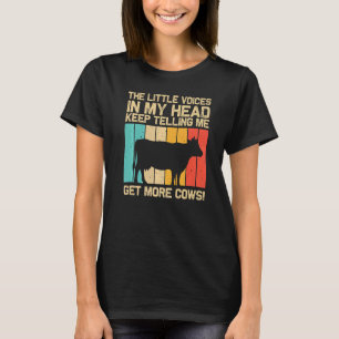 T-shirt Vache Pour Hommes Femmes Agricole Animaux Vache Pr