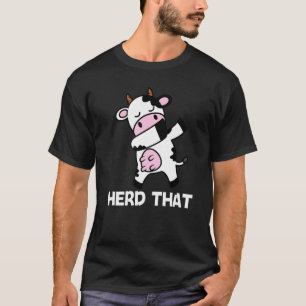 T-shirt Vache pour hommes femmes trayeuses de vaches taure